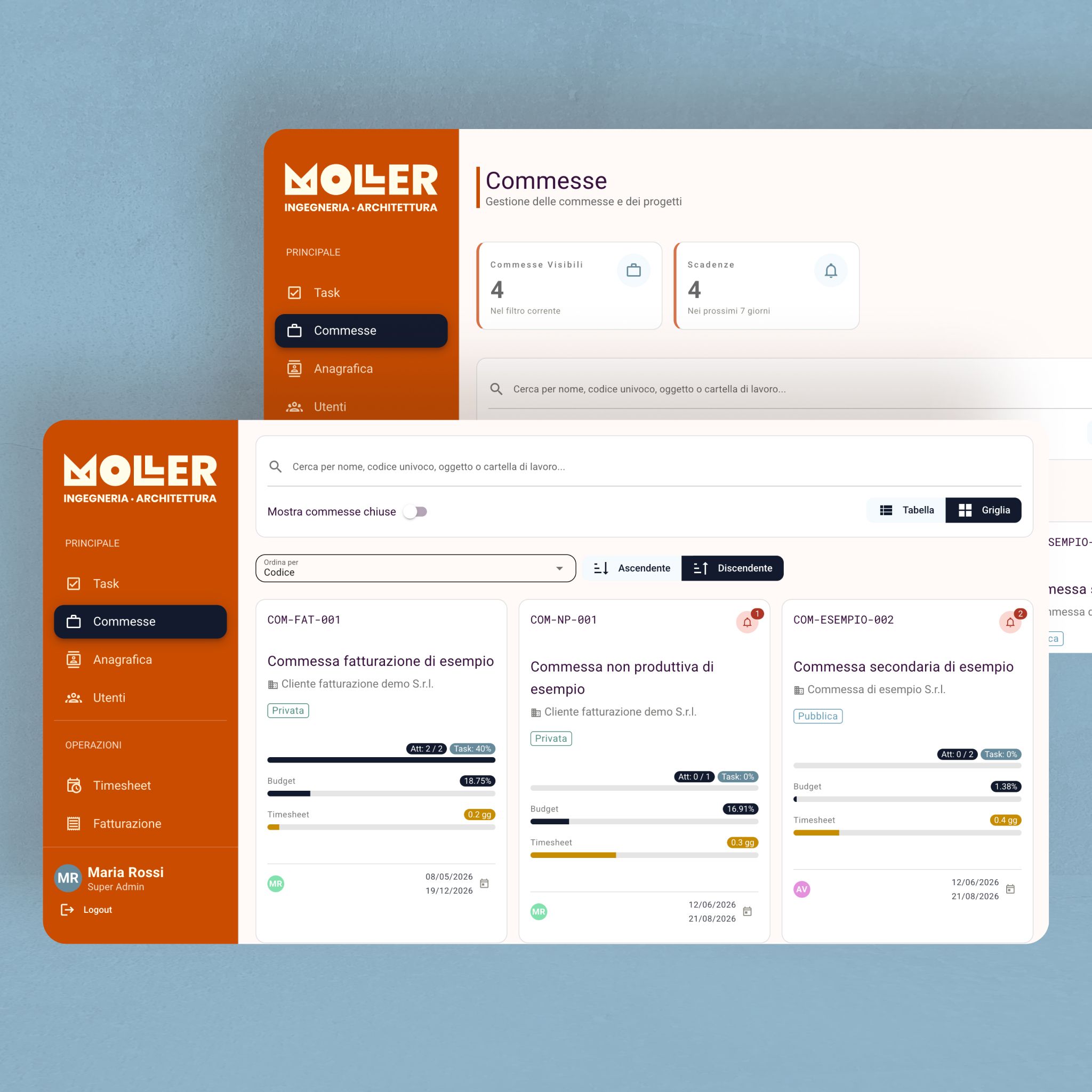 /cmsmockup software gestionale Moller_commesse