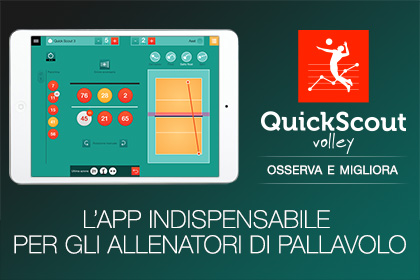 Quick Scout Volley - Osserva e migliora - iOs e Android App